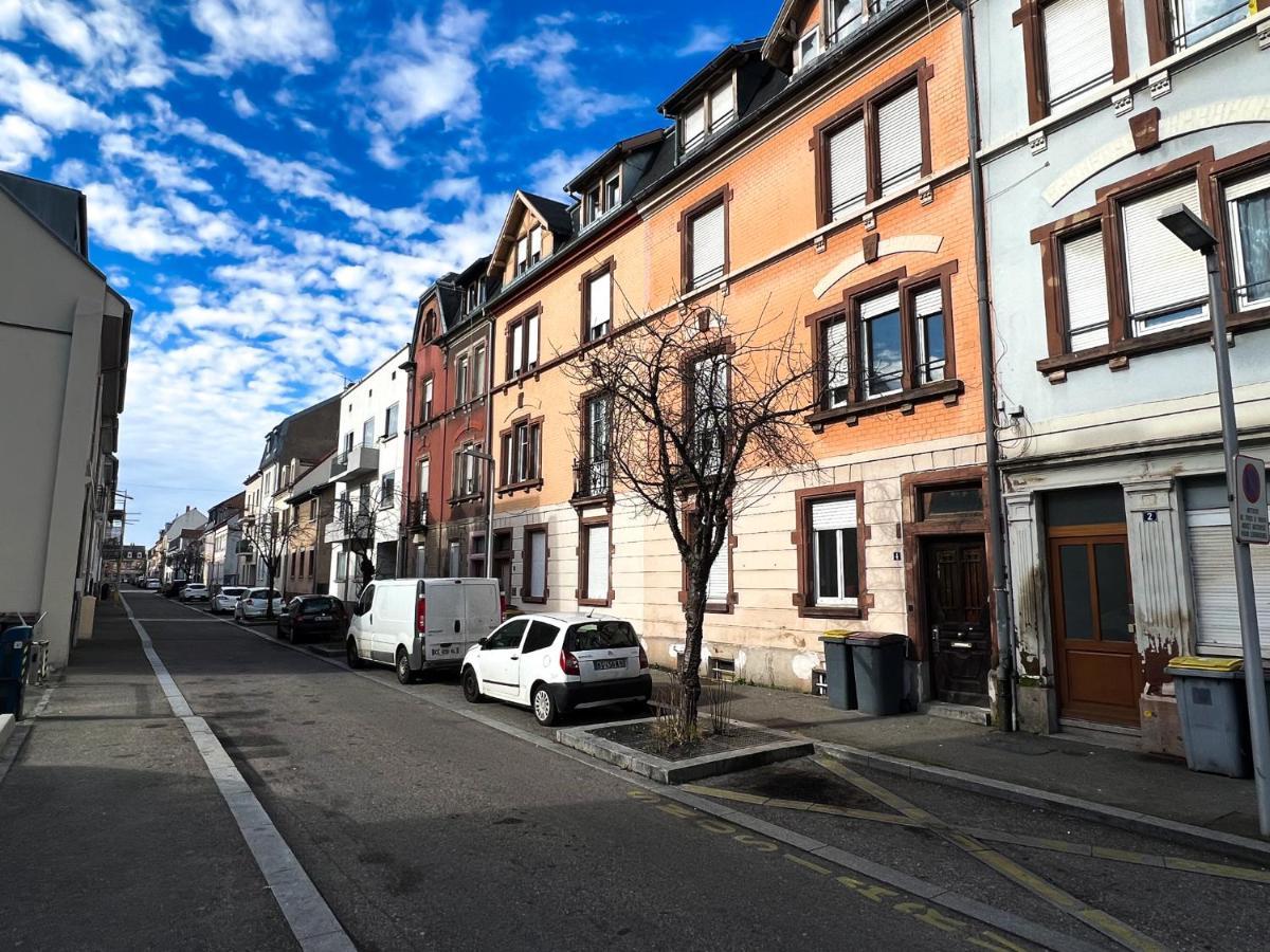 # Le 3 # Joli Appartement T3 Mulhouse Centre, Neuf, Calme Et Tout Equipe Exterior photo
