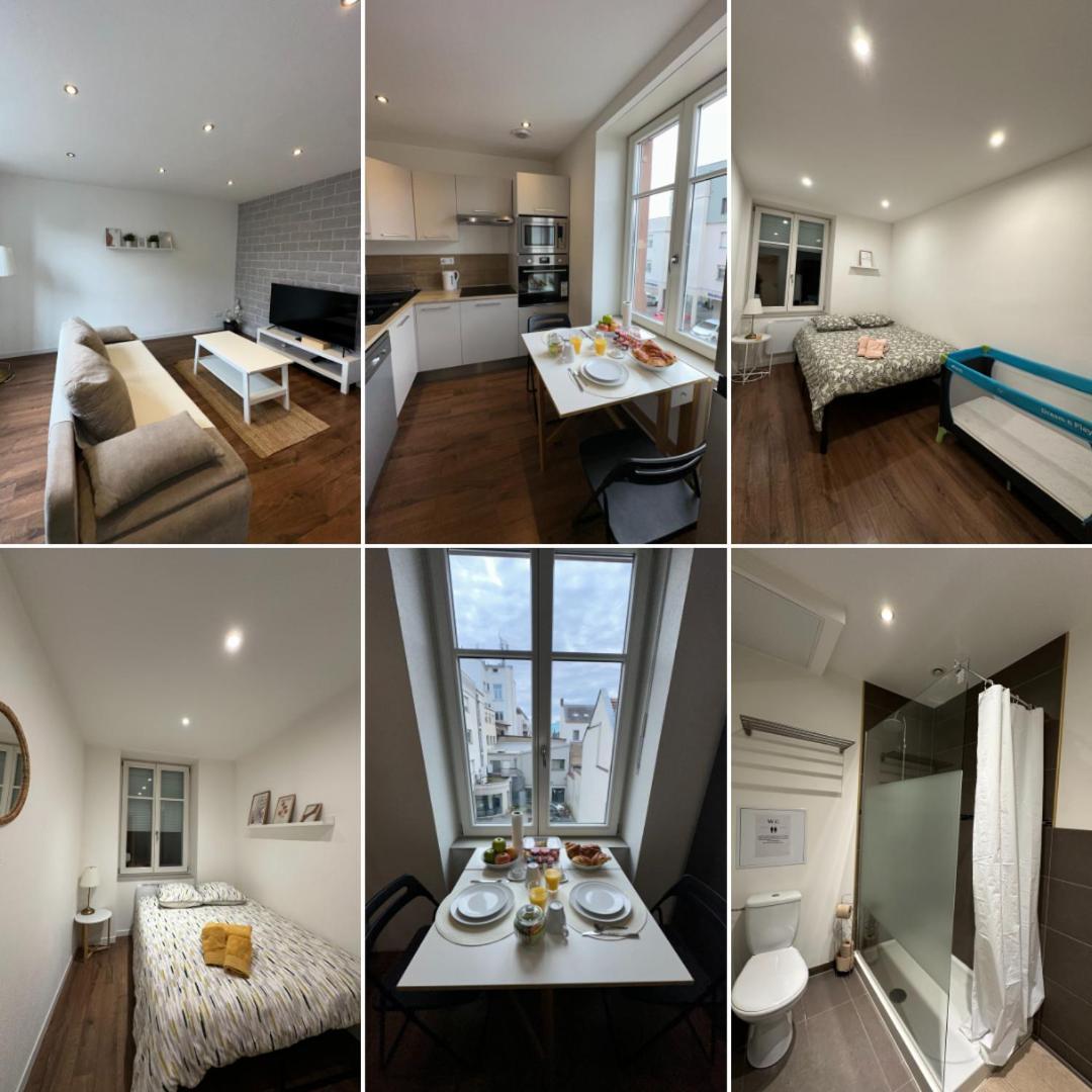 # Le 3 # Joli Appartement T3 Mulhouse Centre, Neuf, Calme Et Tout Equipe Exterior photo