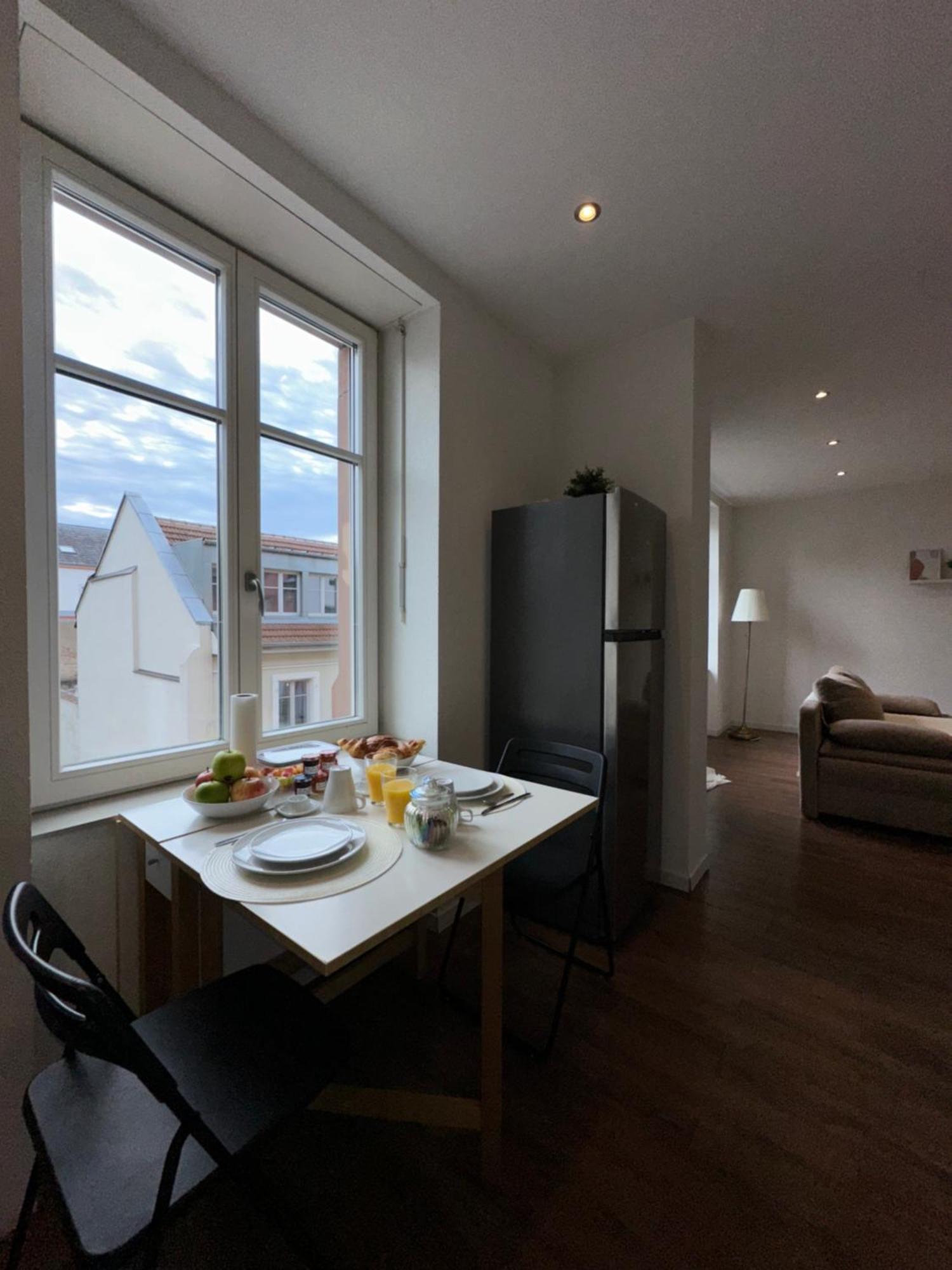 # Le 3 # Joli Appartement T3 Mulhouse Centre, Neuf, Calme Et Tout Equipe Exterior photo