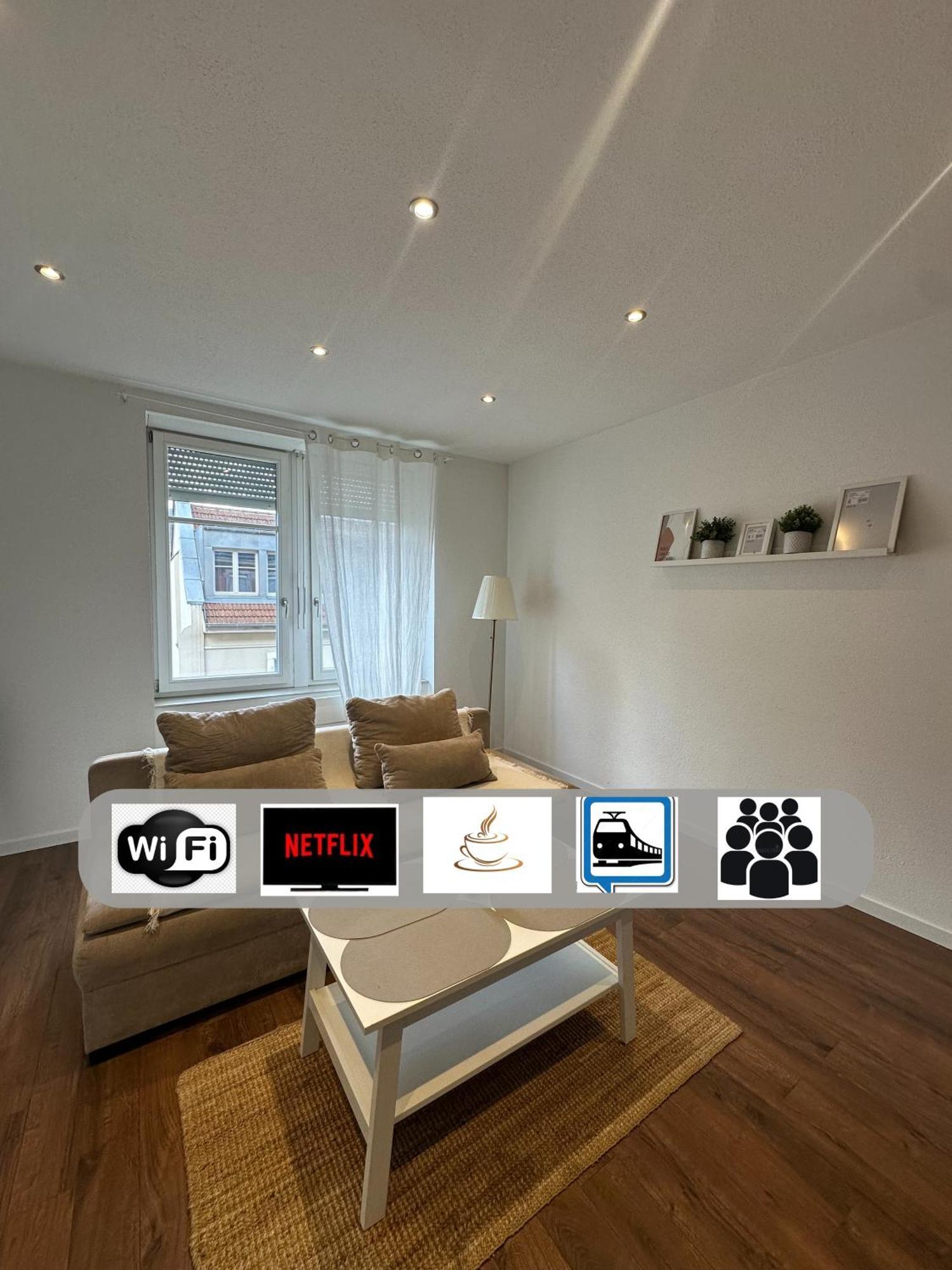 # Le 3 # Joli Appartement T3 Mulhouse Centre, Neuf, Calme Et Tout Equipe Exterior photo